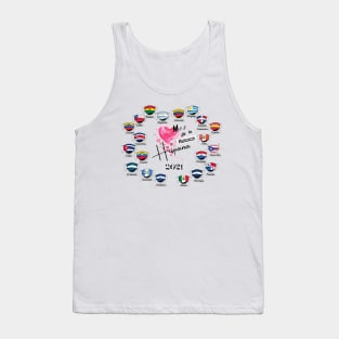 Mes de la Herencia Hispana / Hispanic Heritage Month, Spanish design, diseño en  Español, Tank Top